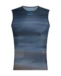 SHIMANO camiseta sin mangas - VERTEX PRIMA SL PRINTED - azul