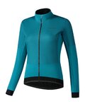 SHIMANO chaqueta cortaviento - KAEDE WIND - turquesa