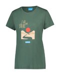 SHIMANO Camiseta de manga corta - GRAPHIC TEE - verde