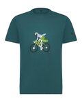 SHIMANO Camiseta de manga corta - SENTIERO LTD - verde