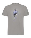 SHIMANO Camiseta de manga corta - SENTIERO LTD - gris