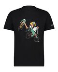 SHIMANO Camiseta de manga corta - SENTIERO LTD - negro