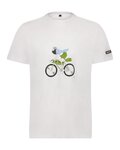 SHIMANO Camiseta de manga corta - SENTIERO LTD - blanco