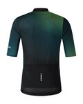SHIMANO jersey de manga corta - BREAKAWAY - verde/negro