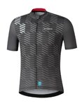 SHIMANO jersey de manga corta - AEROLITE - gris