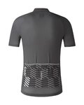 SHIMANO jersey de manga corta - AEROLITE - gris