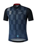 SHIMANO jersey de manga corta - AEROLITE - azul