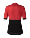 SHIMANO jersey de manga corta - ELEMENT - rojo/negro