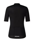 SHIMANO jersey de manga corta - ELEMENT - negro