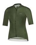 SHIMANO jersey de manga corta - SAKURA - verde