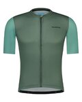 SHIMANO jersey de manga corta - ARIA - verde
