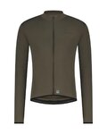 SHIMANO maillot de verano de manga larga - VERTEX THERMAL LONG - verde