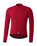 SHIMANO maillot de verano de manga larga - VERTEX THERMAL LONG - rojo