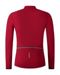 SHIMANO maillot de verano de manga larga - VERTEX THERMAL LONG - rojo