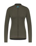 SHIMANO maillot de invierno de manga larga - KAEDE THERMAL LONG - gris