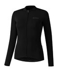 SHIMANO maillot de invierno de manga larga - KAEDE THERMAL LONG - negro