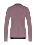 SHIMANO maillot de invierno de manga larga - KAEDE THERMAL LONG - púrpura