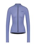 SHIMANO maillot de invierno de manga larga - ELEMENT LONG - púrpura