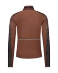 SHIMANO maillot de verano de manga larga - EVOLVE WIND LIGHT - marrón
