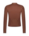 SHIMANO maillot de verano de manga larga - EVOLVE MERINO LONG - marrón
