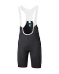 SHIMANO pantalones cortos de tirantes - KODAMA - negro