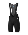 SHIMANO pantalones cortos de tirantes - EVOLVE - negro