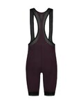 SHIMANO pantalones cortos de tirantes - DINAMICO - marrón