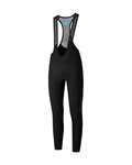 SHIMANO pantalones largos con tirantes - VERTEX CYC - negro