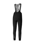SHIMANO pantalones largos con tirantes - VERTEX CYC - negro