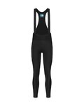 SHIMANO pantalones largos con tirantes - BEAUFORT INTERA - negro