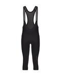 SHIMANO Pantalón 3/4 con tirantes - VERTEX KNICKERS 3/4 - negro