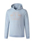 SHIMANO sudadera - HOODIE - azul claro