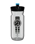 PRO botella de agua - PRO TEAM 600ml - transparente