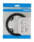 SHIMANO Convertidor - CHAINRING M361 38 - negro