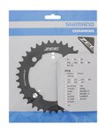 SHIMANO Convertidor - ZEE M640 36 - negro
