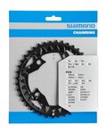 SHIMANO Convertidor - SLX M672/622/612 40 - negro
