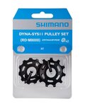 SHIMANO poleas para la palanca de cambios - PULLEYS RD-M8000 - negro