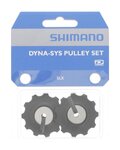 SHIMANO poleas para la palanca de cambios - PULLEYS SLX/DEORE - negro