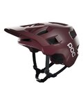 POC casco - KORTAL - granate/blanco