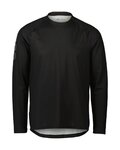 POC maillot de verano de manga larga - ESSENTIAL MTB - negro