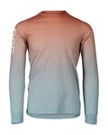POC maillot de verano de manga larga - ESSENTIAL MTB LITE - azul/rojo