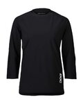 POC jersey de manga corta - RESISTANCE 3/8 - negro