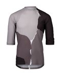 POC jersey de manga corta - MTB PURE 3/4 - gris