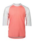 POC maillot de verano de manga larga - MTB PURE  - rojo/blanco