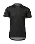 POC jersey de manga corta - MTB PURE TEE - negro