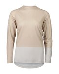 POC maillot de verano de manga larga - MTB PURE - beige/gris