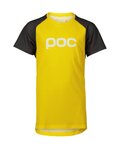 POC jersey de manga corta - ESSENTIAL MTB - amarillo/gris