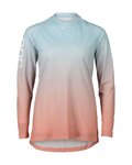 POC maillot de verano de manga larga - ESSENTIAL MTB LITE  - rojo/azul claro