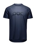 POC Camiseta de manga corta - REFORM ENDURO TEE - azul