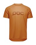 POC Camiseta de manga corta - REFORM ENDURO TEE - marrón